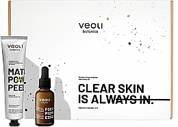 Kup Zestaw - Veoli Botanica Clear Skin Is Always In (f/ess/30ml + f/peel/75ml)
