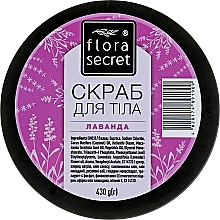 Peeling do ciała Lawenda - Flora Secret — Zdjęcie N2