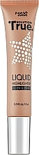 Rozświetlacz w płynie - Maxi Color True Solution Liquid Highlighter Glow & Prime — Zdjęcie N1