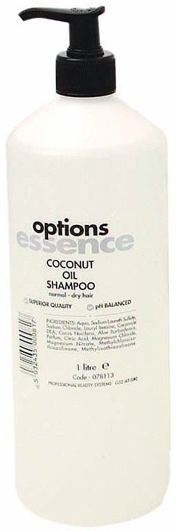 Szampon do włosów z olejem kokosowym - Osmo Options Essence Coconut Oil Shampoo — Zdjęcie N1