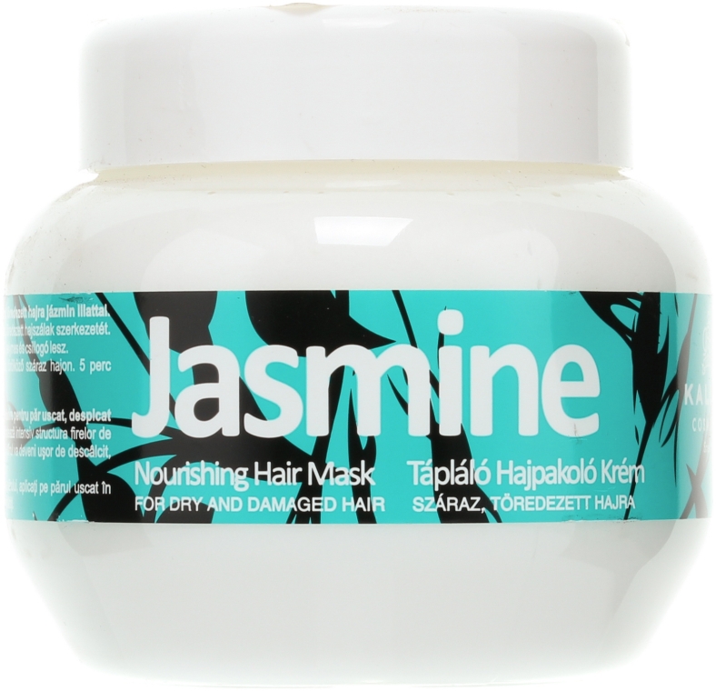 Maska do włosów zniszczonych - Kallos Cosmetics Jasmine Nourishing Hair Mask