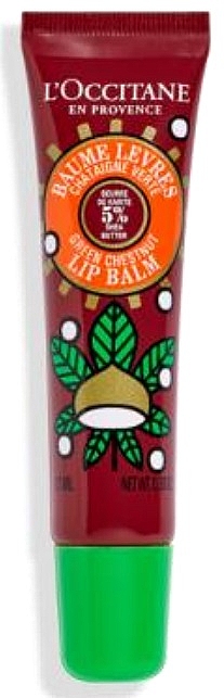 Balsam do ust - L'occitane Green Chestnut Lip Balm — Zdjęcie N1