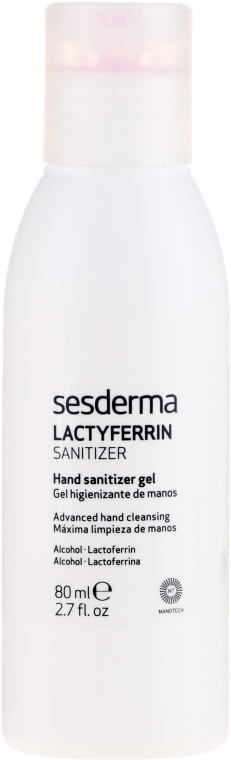 Żel do dezynfekcji rąk - SesDerma Laboratories Lactyferrin Sanitizer — Zdjęcie N1