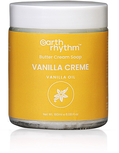Mydło z masłem waniliowym - Earth Rhythm Vanilla Creme Butter Cream Soap — Zdjęcie N1
