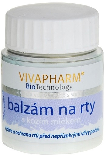 Balsam do ust - Vivaco Vivapharm Goat Milk — Zdjęcie N1
