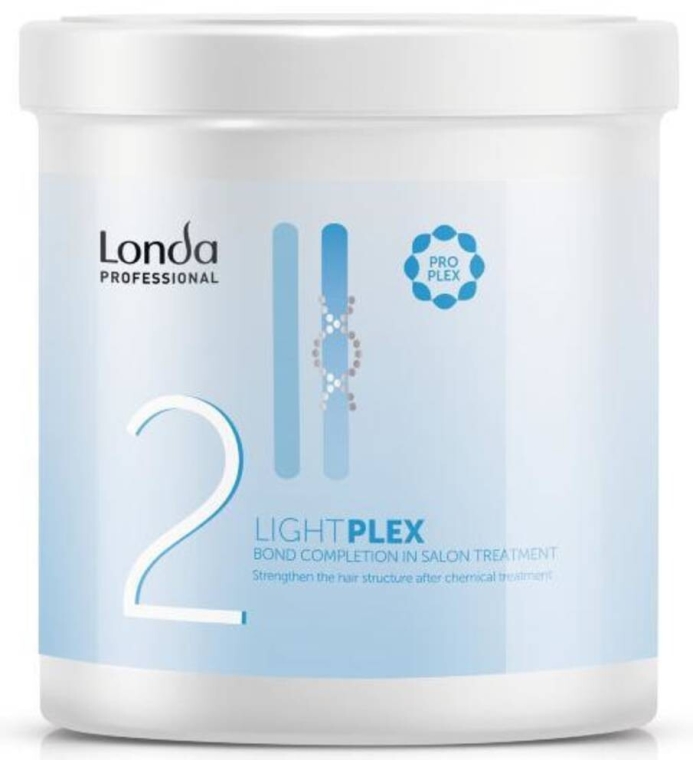 Wzmacniająca kuracja po zabiegach chemicznych do włosów - Londa Professional Lightplex Bond Completion In-Salon Treatment — Zdjęcie N1