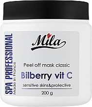 Maska alginianowa Jagody i witamina C - Mila bilberry mask — Zdjęcie N3