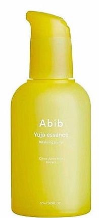 Rozjaśniająca esencja do twarzy z ekstraktem yuzu - Abib Yuja Essence Vitalizing Pump — Zdjęcie N1