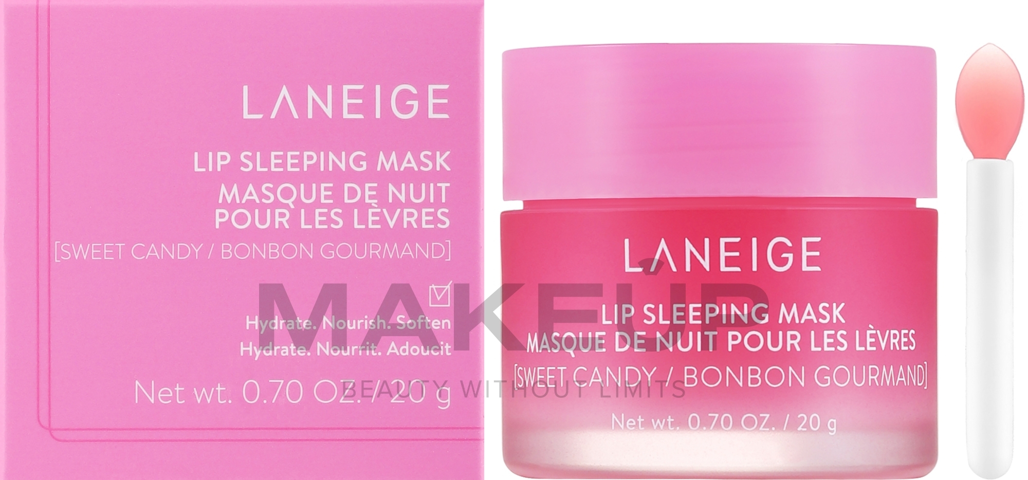 Intensywnie regenerująca maseczka do ust na noc - Laneige Lip Sleeping Mask Sweet Candy — Zdjęcie 20 g