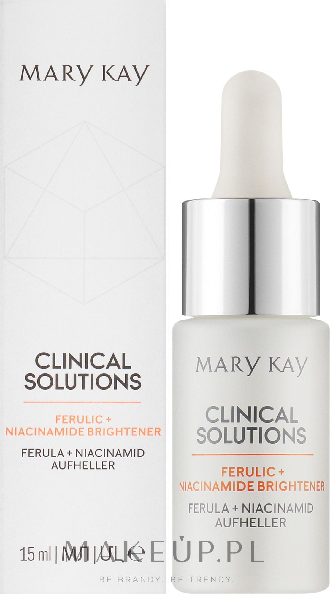Rozjaśniacz do twarzy z kwasem ferulowym i niacynamidem - Mary Kay Clinical Solutions — Zdjęcie 15 ml
