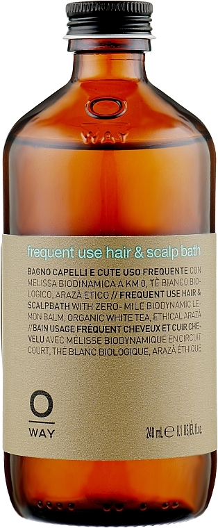 Szampon do codziennego mycia włosów - Oway Frequent Use Hair & Scalp Bath — Zdjęcie N1