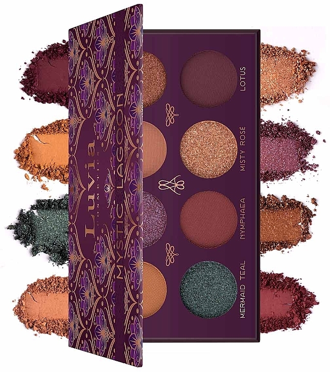 Paleta cieni do powiek - Luvia Cosmetics Mystic Lagoon Eyeshadow Palette — Zdjęcie N2