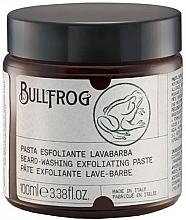 Peeling do brody - Bullfrog Beard-Washing Exfoliating Paste — Zdjęcie N1
