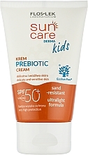Filtr przeciwsłoneczny dla dzieci - Floslek Sun Care Derma Kids Prebiotic Cream SPF 50 — Zdjęcie N1