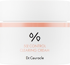 Seboregulujący krem do twarzy - Dr.Ceuracle 5? Control Clearing Cream — Zdjęcie N2