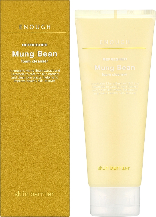 Pianka oczyszczająca - Enough Refresher Mung Bean Foam Cleanser — Zdjęcie N2