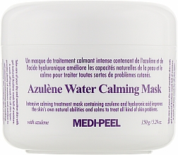 Kojąca maska do twarzy z azulenem - MEDIPEEL Azulene Water Calming Mask — Zdjęcie N1