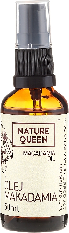 PRZECENA! Olej makadamia - Nature Queen Macadamia Oil * — Zdjęcie N3