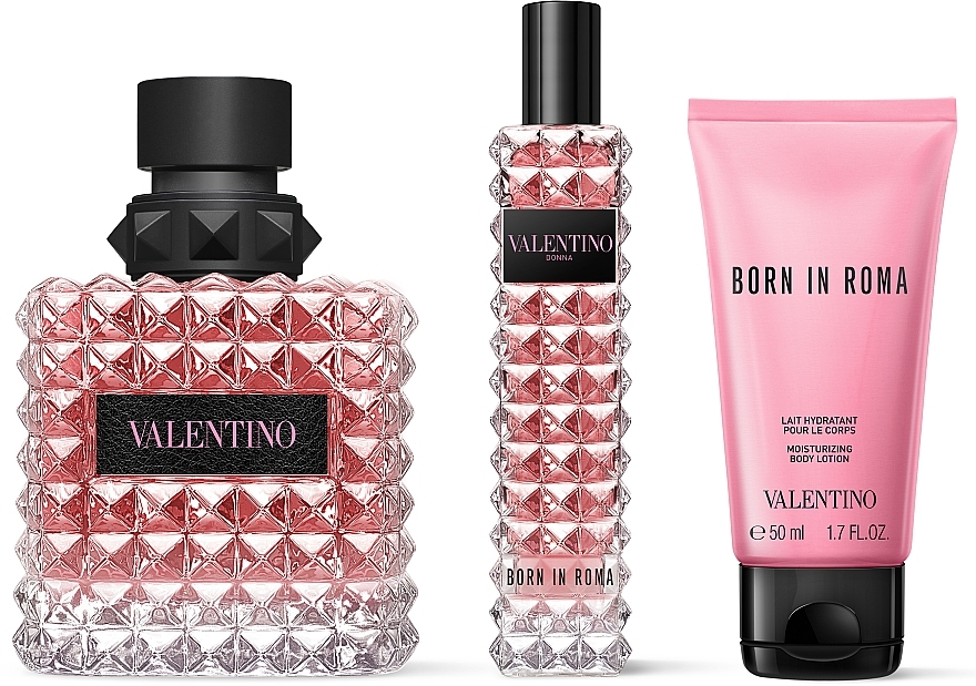 Valentino Donna Born In Roma - Zestaw (edp/100ml + edp/15ml + b/lot/50ml) — Zdjęcie N2