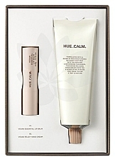 Zestaw - Hue Calm Vegan Hand & Lip Care Set (h/cr/50ml + lip/balm/3.8g) — Zdjęcie N1
