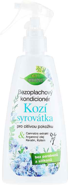 Odżywka do włosów z kozim mlekiem bez spłukiwania - Bione Cosmetics Goat Milk Leave In Conditioner — Zdjęcie N1
