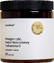 Kup Suplement diety z kwasem hialuronowym, witaminą C i kolagenem - Sundose For Skin Anti-Aging