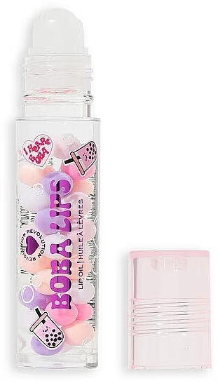 Olejek do ust - I Heart Revolution Boba Lips Oil Clear  — Zdjęcie N1