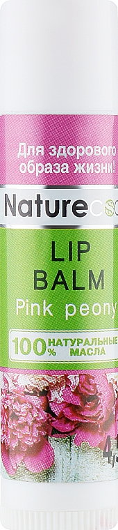 Balsam do ust w słoiczku - Nature Code Pink Peony Lip Balm