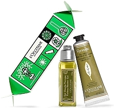 Kup PRZECENA! Zestaw do twarzy - L'Occitane Verbena Cracker (sh/gel/30ml + h/cr/30ml) *