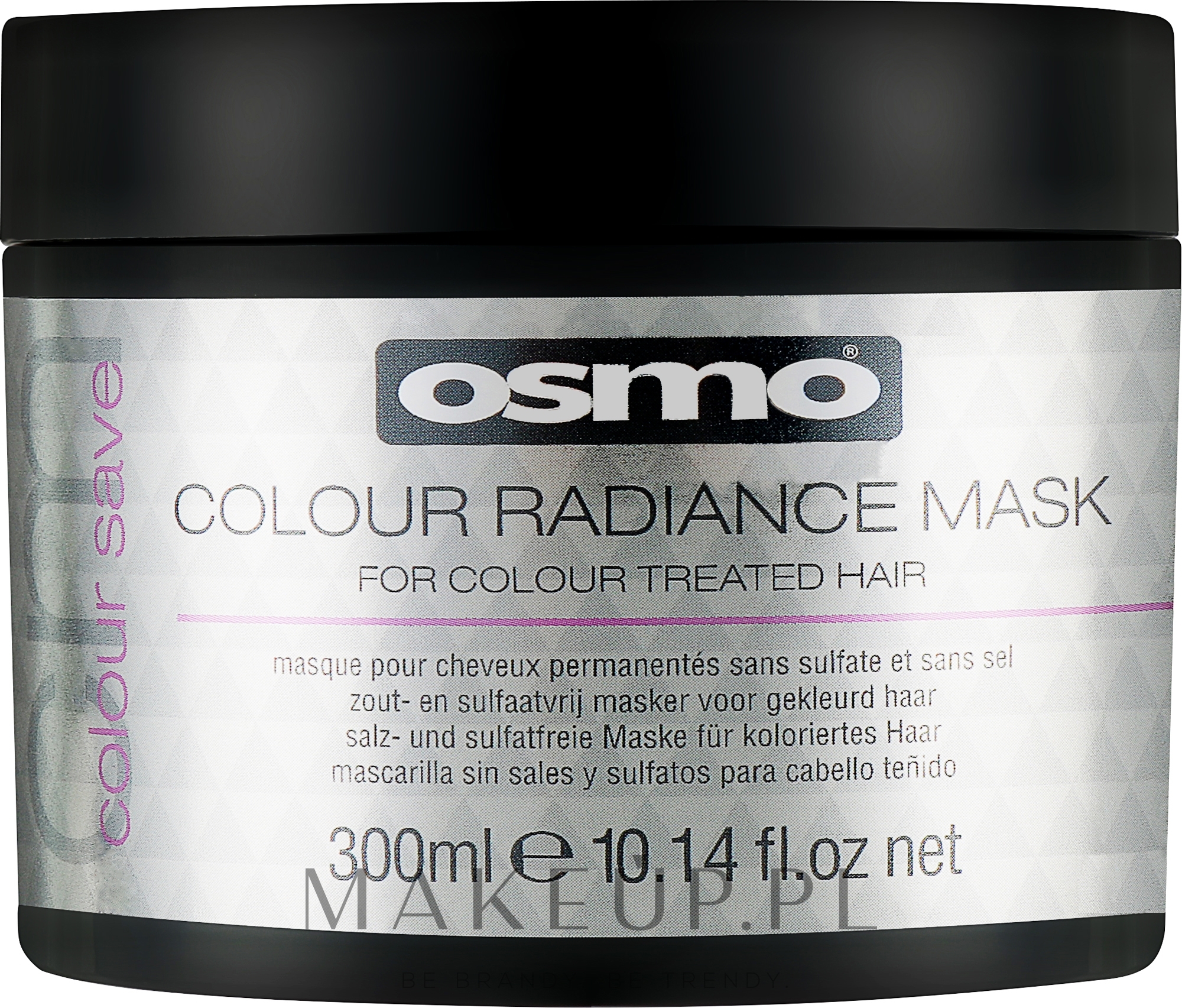Maska do włosów farbowanych - Osmo Colour Save Colour Radiance Mask — Zdjęcie 300 ml