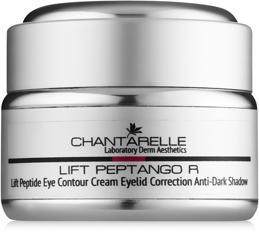 Liftingujący krem peptydowy na powieki i pod oczy - Chantarelle Liftango R Lift Peptide Eye Contour Cream — Zdjęcie N2