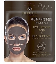 Kup Maska hydrożelowa z kwasem hialuronowym i czarnymi perłami - Skinlite Hyaluronic Acid & Black Pearl Face Mask