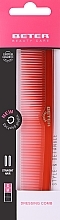 Grzebień do włosów, 15,5 cm, czerwony - Beter Beauty Care Styler Comb — Zdjęcie N2