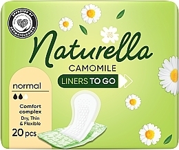 Wkładki higieniczne, 20 szt. - Naturella To Go Liner Normal — Zdjęcie N2