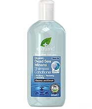 Kup Szampon-odżywka Minerały z Morza Martwego - Dr Organic Bioactive Haircare Organic Dead Sea Mineral Shampoo Conditioner 2 in 1