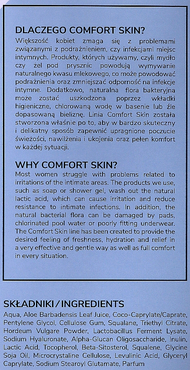 Prebiotyczna mgiełka do higieny intymnej - VisPlantis Comfort Skin Prebiotic Mist For Intimate Hygiene — Zdjęcie N2