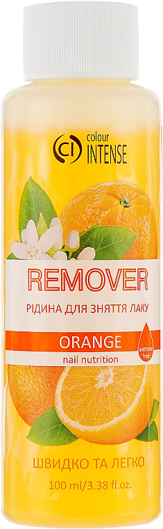 Pomarańczowy zmywacz do paznokci - Colour Intense Remover Orange — Zdjęcie N1
