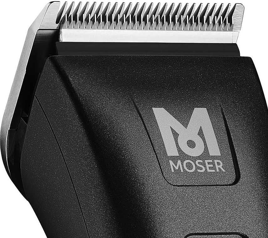 Maszynka do strzyżenia włosów, czarna - Moser 1874-0056 Moser Genio Pro — Zdjęcie N5