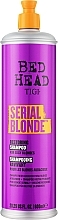 Regenerujący szampon do zniszczonych blond włosów - Tigi Bed Head Serial Blonde Shampoo — Zdjęcie N2