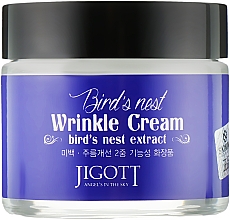 Krem przeciwstarzeniowy z ekstraktem z jaskółczego gniazda - Jigott Bird`s Nest Wrinkle Cream — Zdjęcie N2