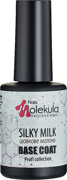 Baza pod lakier hybrydowy - Nails Molekula Base Coat Pearl Collection — Zdjęcie N1