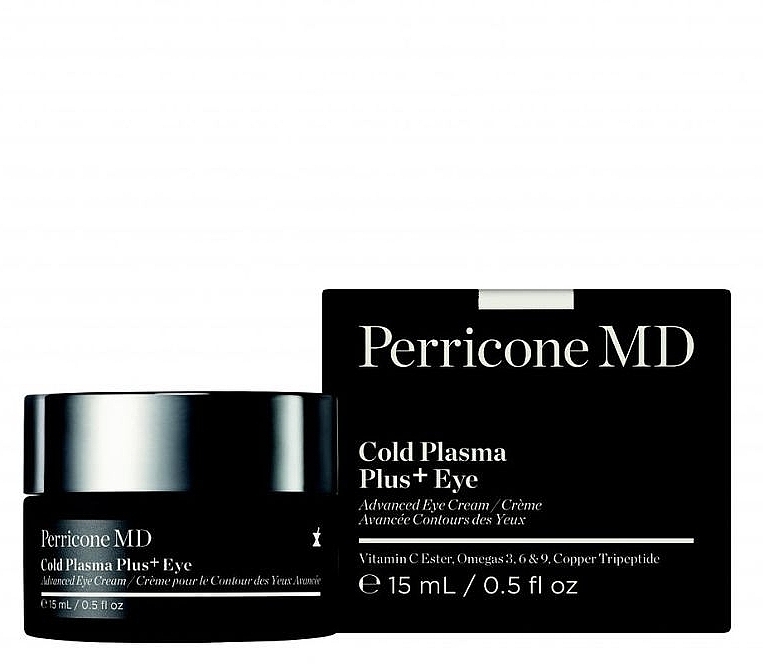 Przeciwstarzeniowy krem-serum do powiek - Perricone MD Cold Plasma+ Advanced Eye Cream — Zdjęcie N2