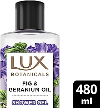 Żel pod prysznic Figi i olejek geranium - Lux Botanicals Fig & Geranium Oil Shower Gel — Zdjęcie N3