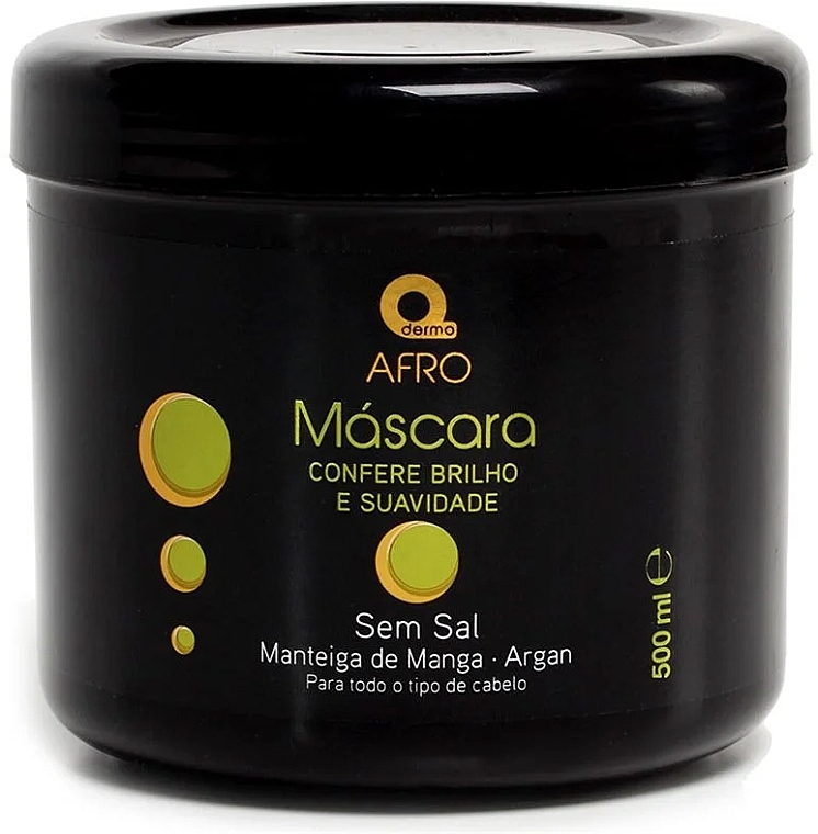 Maska do włosów - Dermo Afro Argan Mango Mask — Zdjęcie N1