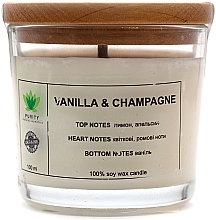 Kup Świeca zapachowa Vanilla&Champagne, w szklance - Purity Candle