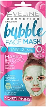Nawilżająca maseczka bąbelkowa w płacie - Eveline Cosmetics Bubble Face Mask — Zdjęcie N1