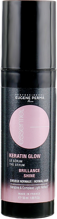 Serum z keratyną nadające włosom połysk - Eugene Perma Essentiel Brillance Keratin Glow Serum — Zdjęcie N1