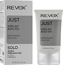 Rozjaśniające serum do twarzy z kwasem azelainowym 10% - Revox Just Azelaic Acid Suspension 10% — Zdjęcie N2