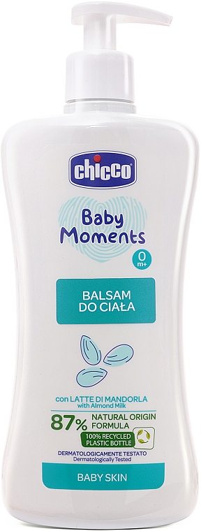 Balsam do ciała - Chicco Baby Moments Body Lotion — Zdjęcie N1