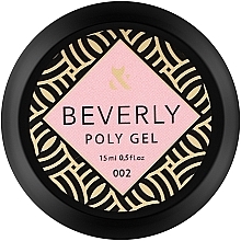 Baza do lakieru hybrydowego 15 ml - F.O.X Poly Gel Beverly — Zdjęcie N2